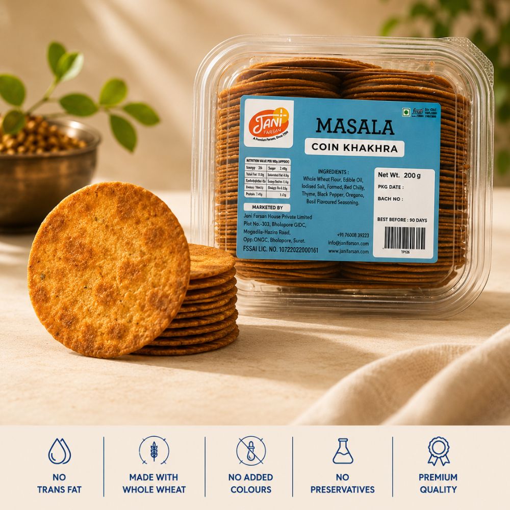 Masala Coin Khakhra