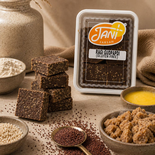 Ragi Gud Papdi