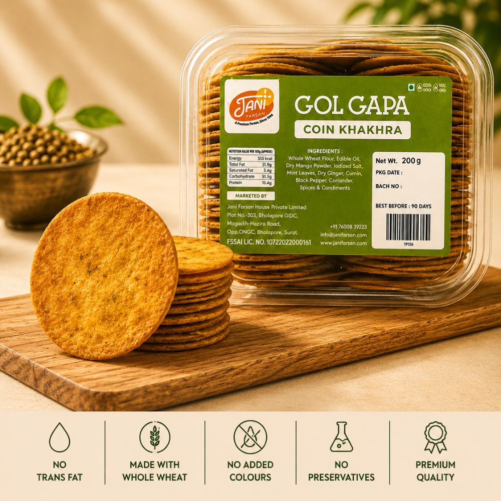 Gol Gappa Coin Khakhra