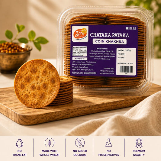 Chat Pataka Coin Khakhra