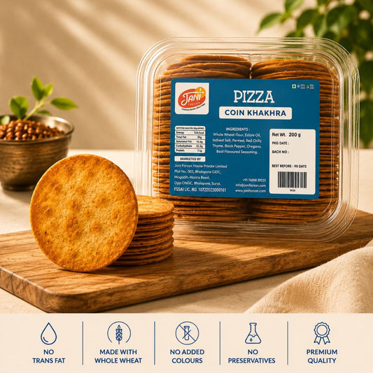Pizza Coin Khakhra