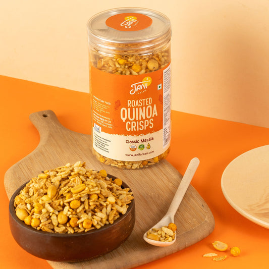 Roasted Quinoa Crisps