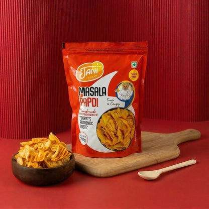 Masala Papdi( Traditional Chickpes Flour Crisps)
